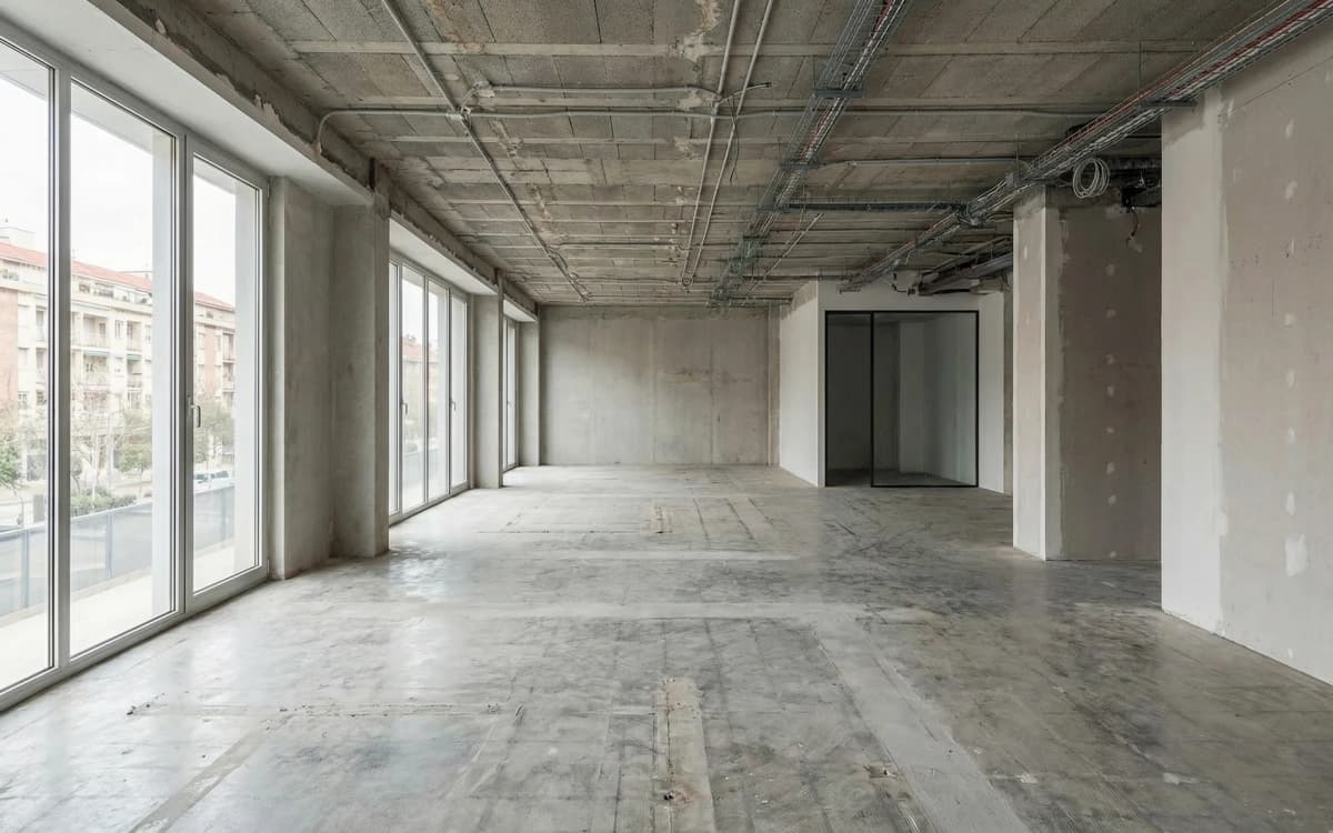 Antes: Cabinas de concentración acústicas con fieltro reciclado