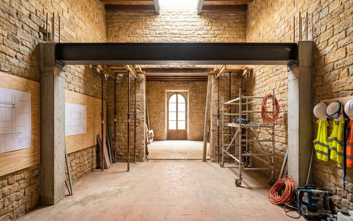 Dirección de obra estructural en el Born, Barcelona